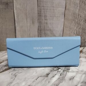 🌷Dolce & Gabbana Limited Edition Light Blue Glasses Case🌷 NEW condition